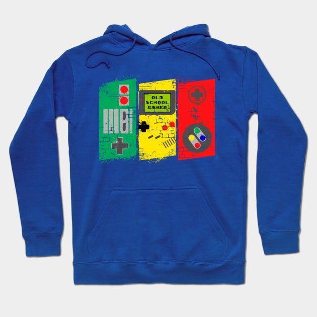 Retrogaming Splash Hoodie by inkonfiremx